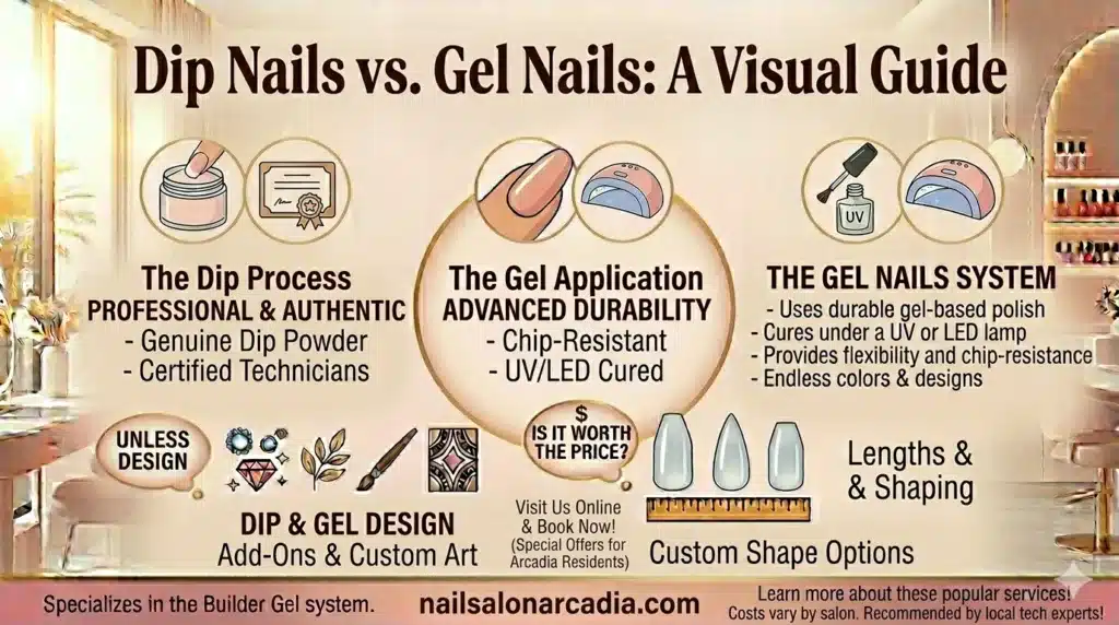 What Are Dip Nails and Gel Nails?