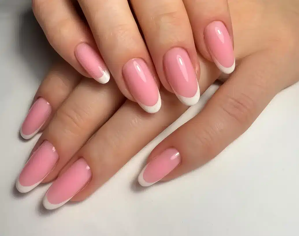 3. French & Pink & White Dip