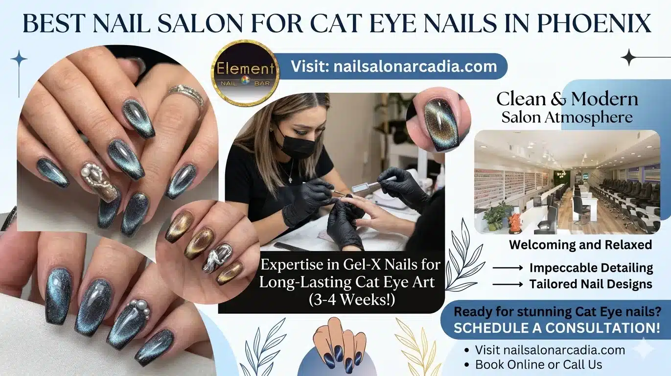 Best Nail Salon for Cat Eye Nails in Phoenix