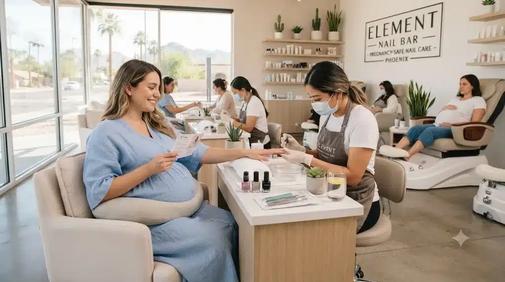 Pregnancy-Safe Nail Salons in Phoenix